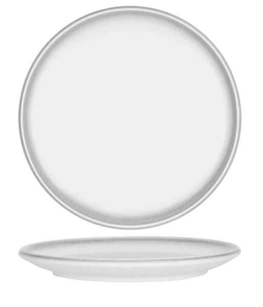 TABLEKRAFT BISTRO ORGANIC COUPE PLATE 280mm FROSTED