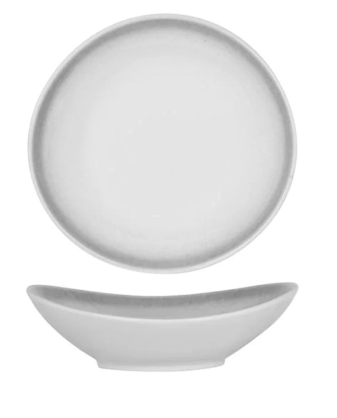 TABLEKRAFT BISTRO ORGANIC PLATE 200mm FROSTED