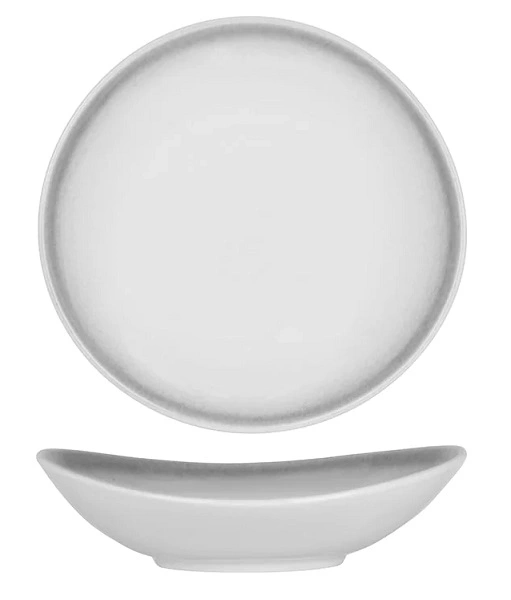 TABLEKRAFT BISTRO ORGANIC PLATE 240mm FROSTED
