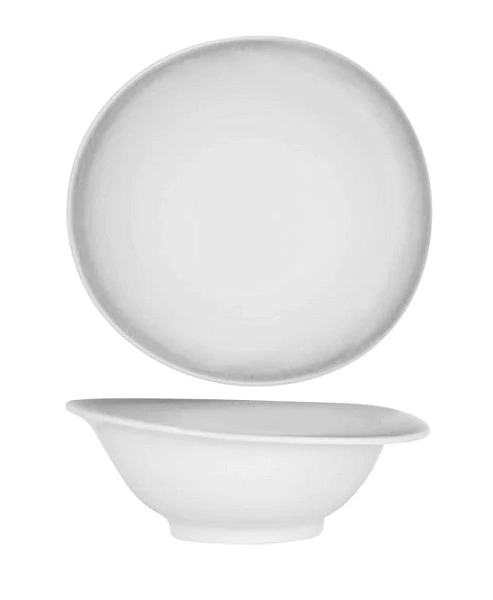 TABLEKRAFT BISTRO ORGANIC DEEP BOWL 600ml FROSTED