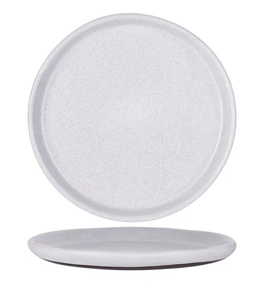 TABLEKRAFT NATURALS ROUND COUPE 325mm ASH GREY