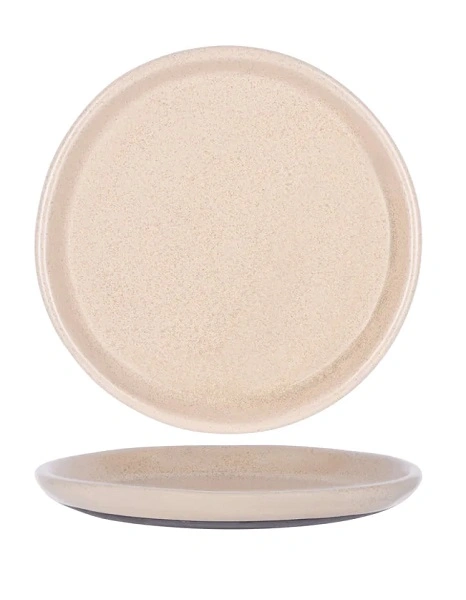 TABLEKRAFT NATURALS ROUND COUPE 265mm SIERRA BEIGE