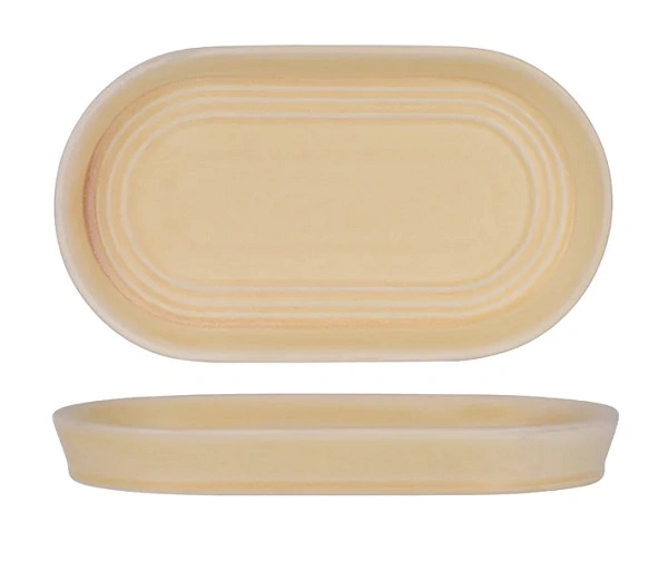 TABLEKRAFT URBAN LOFT OVAL SERVE PLATTER 240mmW