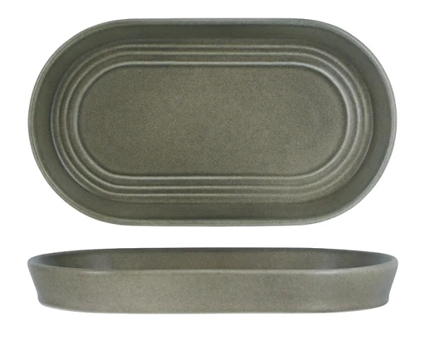 TABLEKRAFT URBAN LOFT OVAL SERVE PLATTER 240mm