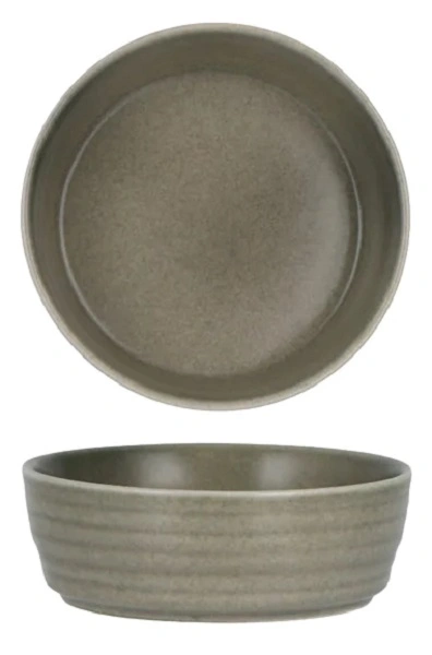 TABLEKRAFT URBAN LOFT ROUND BOWL FROST GREY 460ml