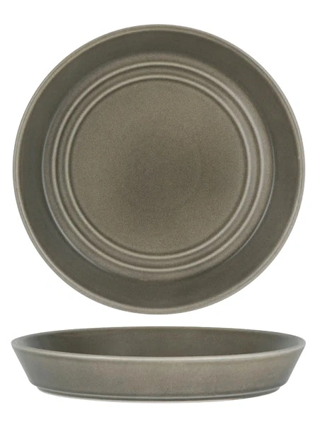 TABLEKRAFT URBAN LOFT ROUND BOWL FROST GREY 890ml