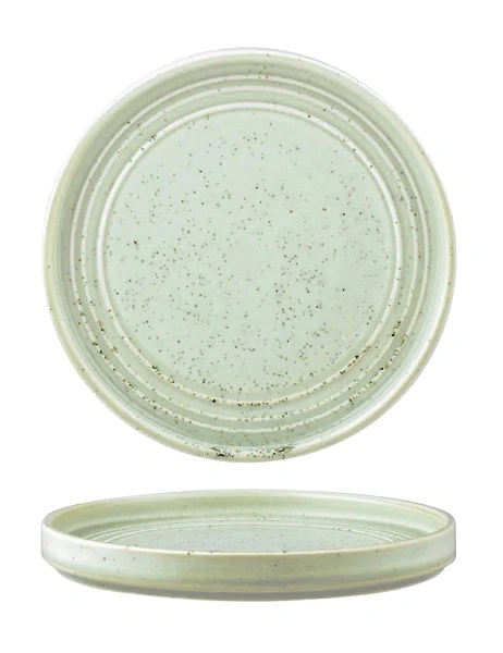 TABLEKRAFT URBAN LOFT ROUND PLATE PISTACHIO 180mmØ