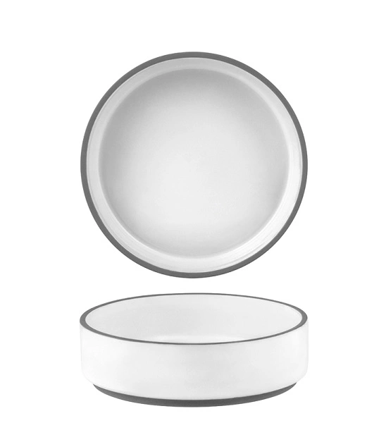 TABLEKRAFT URBAN MUSE WHITE DEEP BOWL 490ml