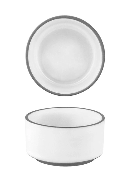 TABLEKRAFT URBAN MUSE WHITE SAUCE DISH 70ml
