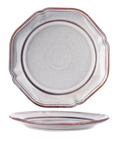 TABLEKRAFT PROVINCIAL VINTAGE RIM PLATE 274mm IVORY