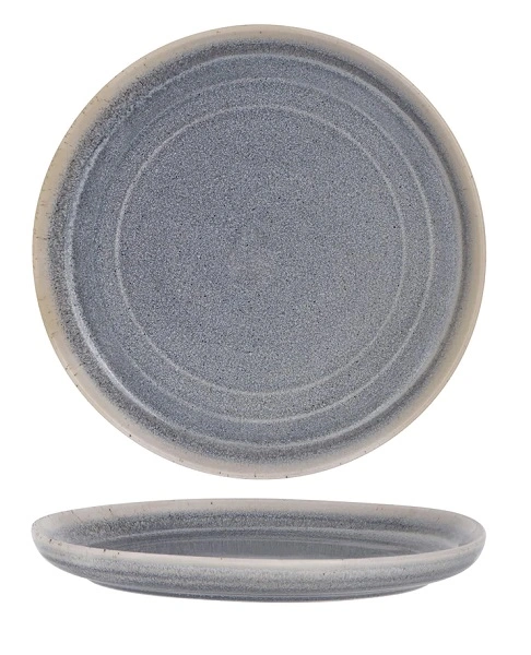 TABLEKRAFT LINEA ROUND COUPE PLATE 220mm OCEAN BLUE