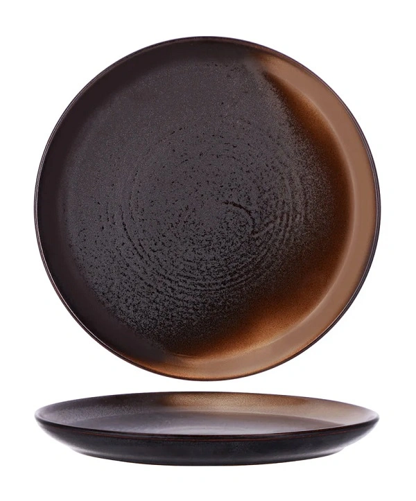 TABLEKRAFT URBAN ROUND COUPE COFFEE DUST 160mmØ x 23mmH