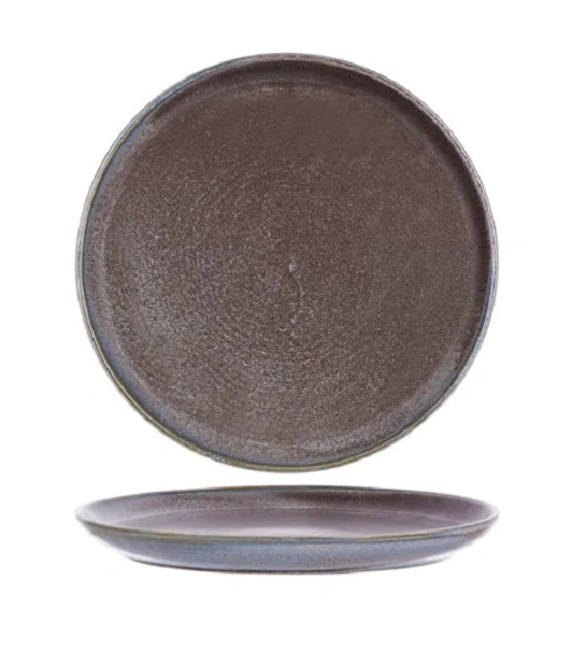 TABLEKRAFT URBAN ROUND COUPE GREYSTONE BLUE 160mmØ
