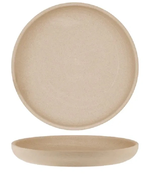 SOHO ROUND DEEP COUPE PLATE 235mm STONE
