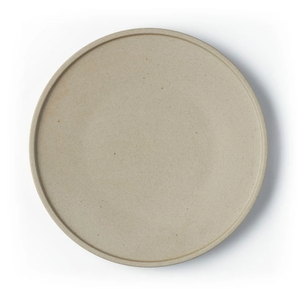 SOHO ROUND PLATE 200mm STONE