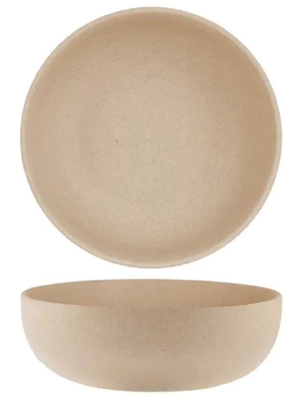 SOHO ROUND DEEP BOWL 170mm STONE