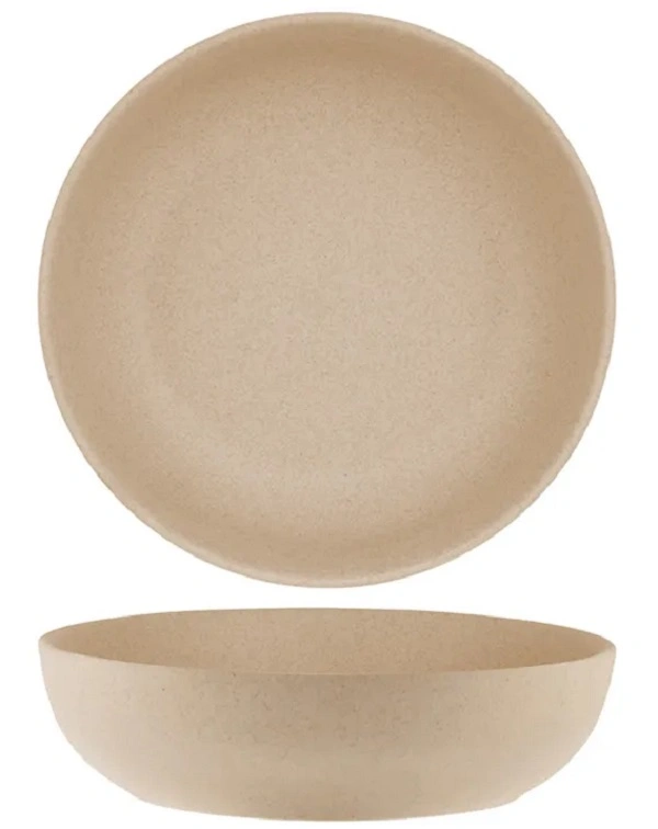 SOHO ROUND DEEP BOWL 200mm STONE