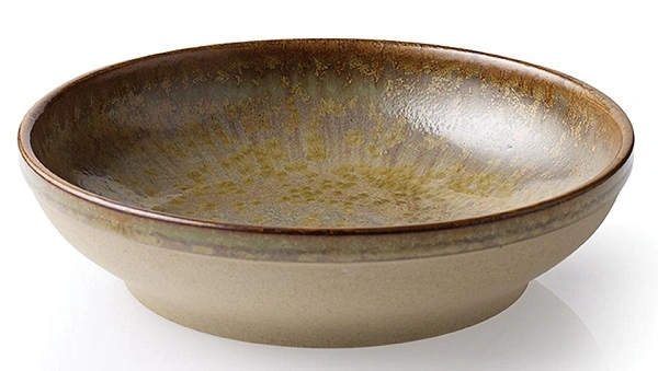 SOHO ROUND BOWL FLARED 230x55mm BURNT SIENNA