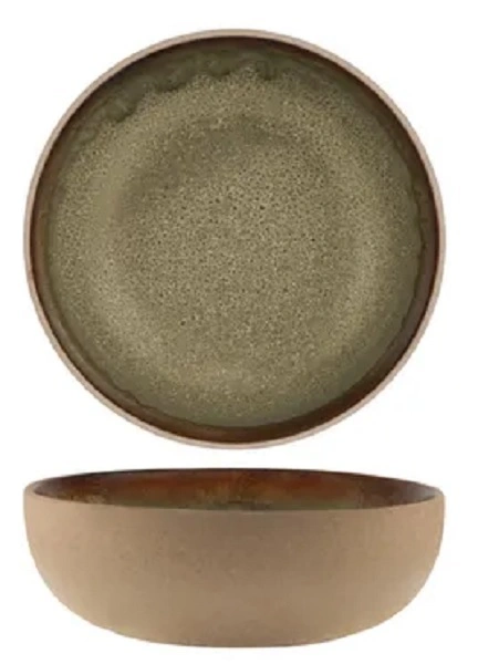 SOHO ROUND DEEP BOWL 170mm BURNT SIENNA