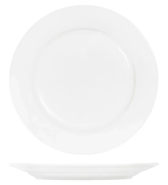 MELAMINE SQUARE PLATTER 400x400mm, WHITE