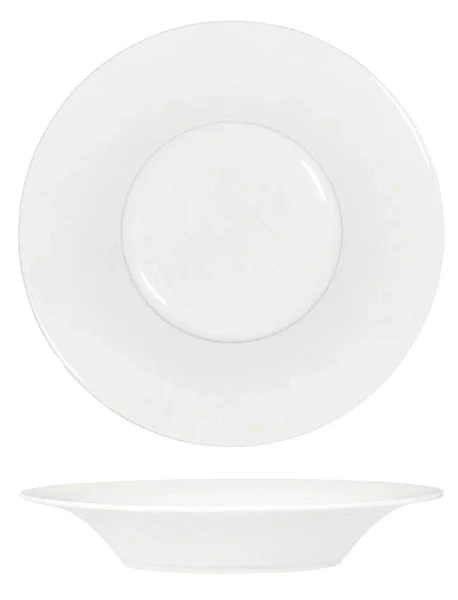 CORE WHITE PASTA PLATE FLARED 210mmØ x 37mmH