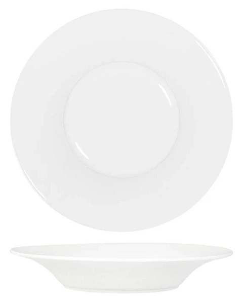 CORE WHITE PASTA PLATE FLARED 260mmØ x 43mmH