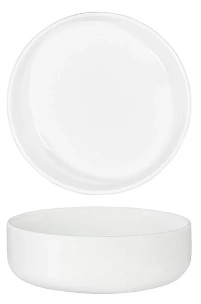 CORE WHITE ROUND DEEP BOWL 130mmØ X 45mmH