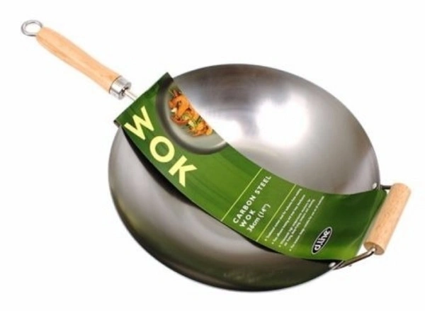 D.LINE CARBON STEEL WOK ONE HANDLE 36cm