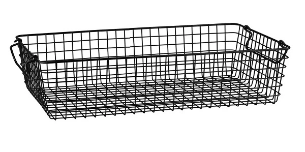 RYNER BUFFETWARE DISPLAY BASKET 1/1 SIZE BLACK