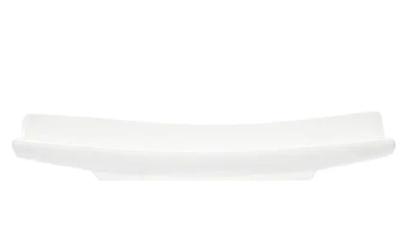 CORE WHITE CURVED RECTANGULAR SERVER 275mm x 70mm x 30mmH