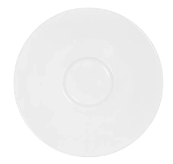 CORE WHITE V SHAPE ESSPRESSO SAUCER 120mmØ x 18mmH