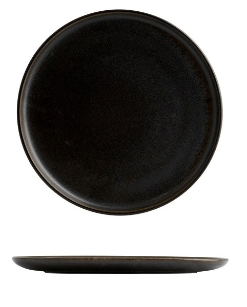 MODA PORCELAIN ROUND PLATE 290mm EARTH