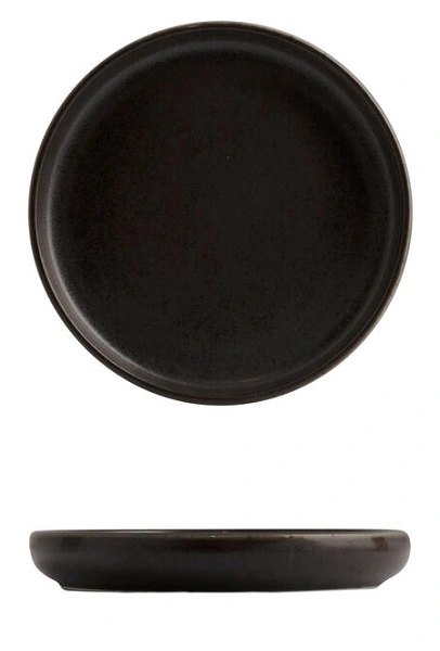 MODA PORCELAIN STACKA ROUND PLATE EARTH 182mmØ