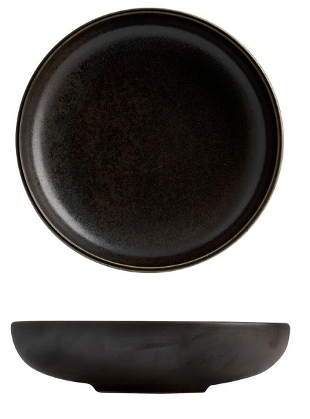 MODA PORCELAIN ROUND SHARE BOWL EARTH 250mmØ