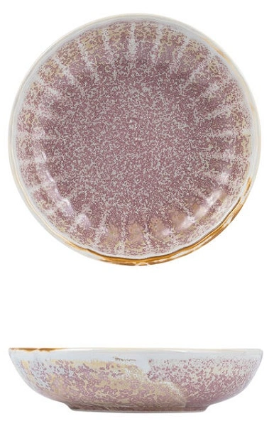 MODA PORCELAIN ROUND SCALLOPED BOWL ICON 155mmØ