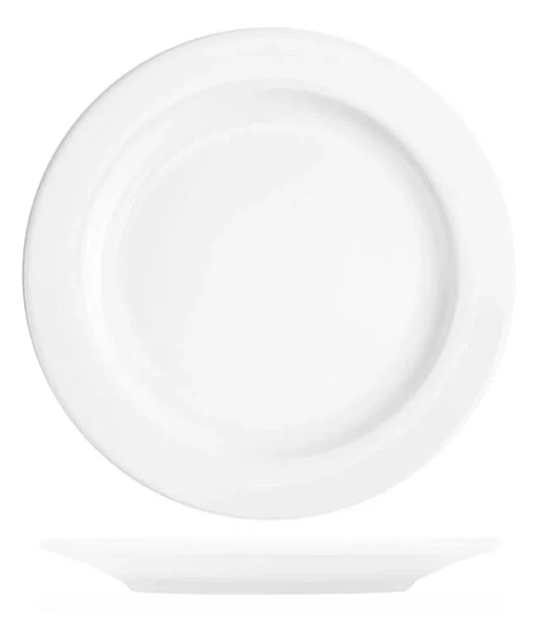CORE WHITE BANQUET ROUND PLATE 230mmØ x 20mmH
