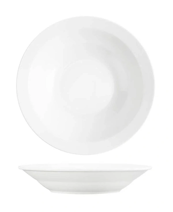 CORE WHITE BANQUET ROUND PASTA PLATE 230mmØ x 40mmH