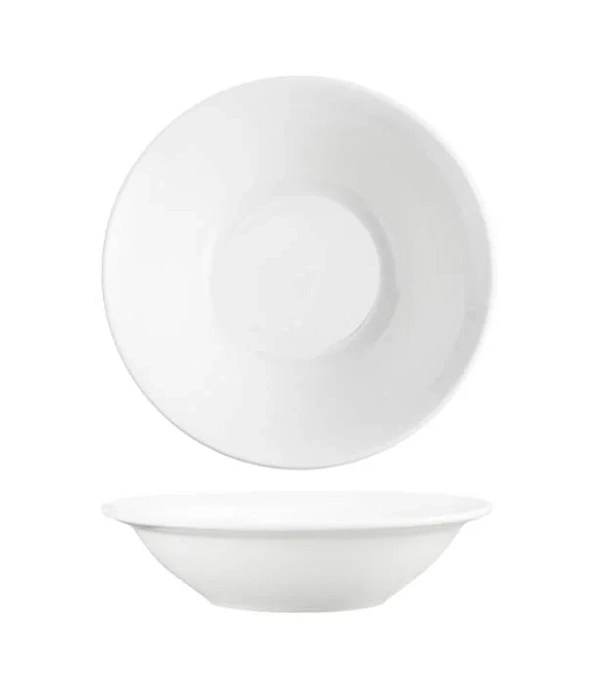 CORE WHITE BANQUET ROUND FRUIT BOWL NARROW RIM 160mmØ x 40mmH