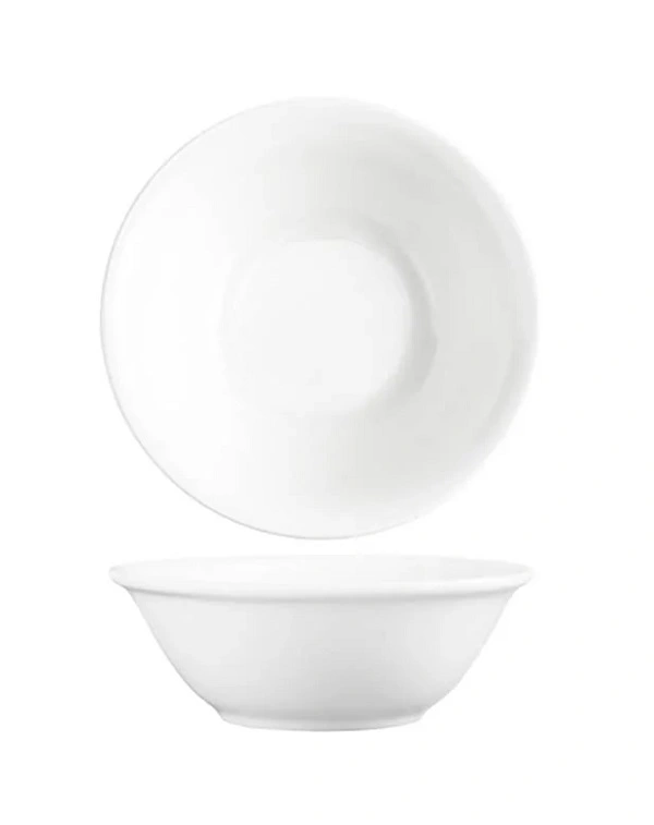 CORE WHITE BANQUET ROUND SALAD BOWL NARROW RIM 130mmØ x 60mmH
