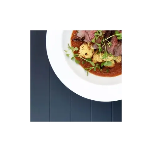 Chelsea Round Plate Rim Shaped  280mm (0941)