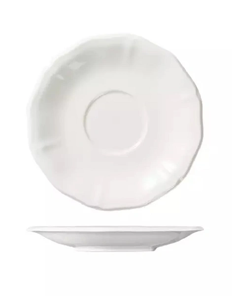 LUZERNE ASTORIA SAUCER 154mm WHITE