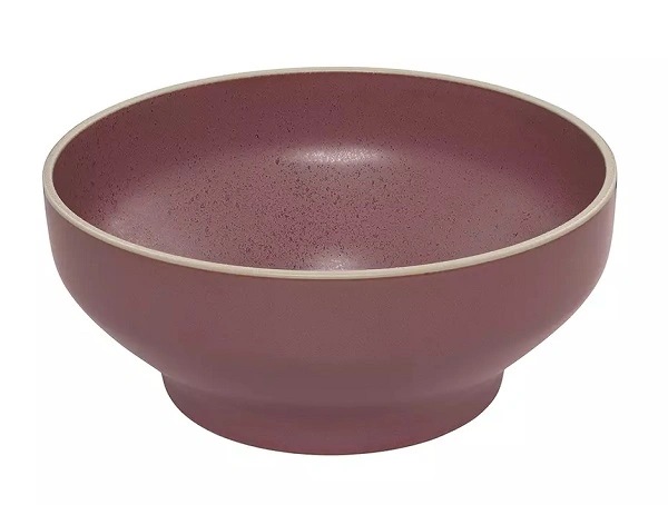 LUZERNE MOD ROUND BOWL 1577ml / 212mmØ SMOKEY PLUM