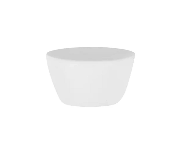 WHITE ALBUM ROUND BOWL FLARED SIDES