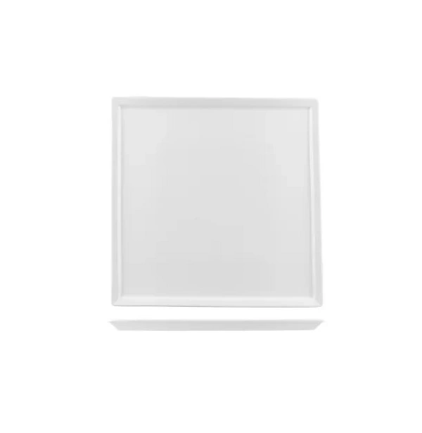 WHITE ALBUM SQUARE PLATE 100mm