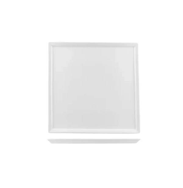 WHITE ALBUM SQUARE PLATE 160mm