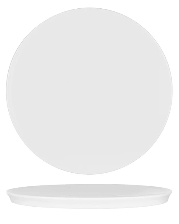 WHITE ALBUM ROUND PRESENTATION PLATE
