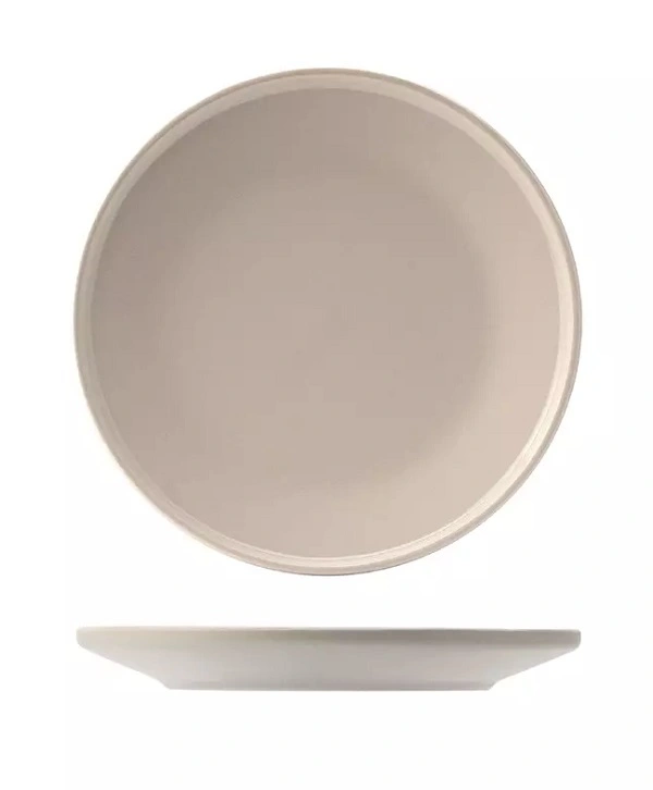 UTOPIA CORE STONE STONEWARE ROUND PLATE 175mm x 23mmH