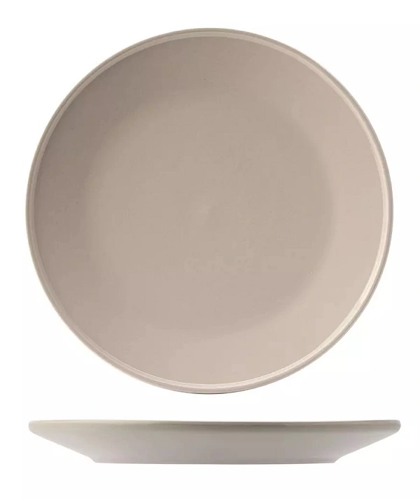 UTOPIA CORE STONE STONEWARE ROUND PLATE 270mm x 30mmH