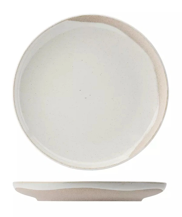 UTOPIA OREGON CLOUD PORCELAIN ROUND PLATE 255mmØ x 30mmH