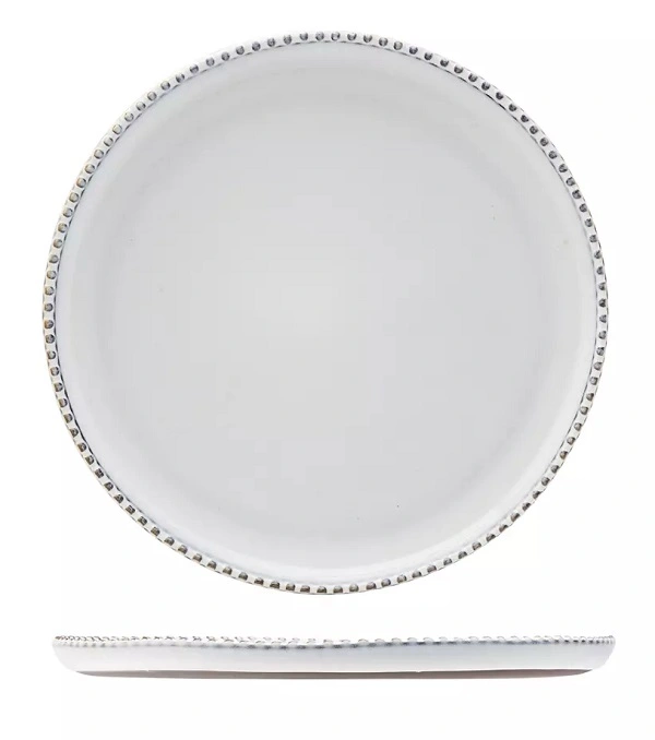UTOPIA RHYTHM HYBRID CLAY ROUND PLATE 210mm x 15mmH
